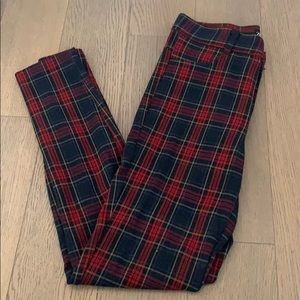 Plaid pants